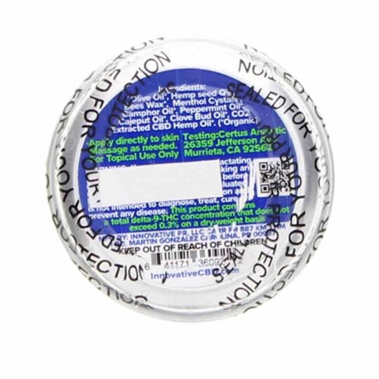 OVA Muscle Rub, ICBD